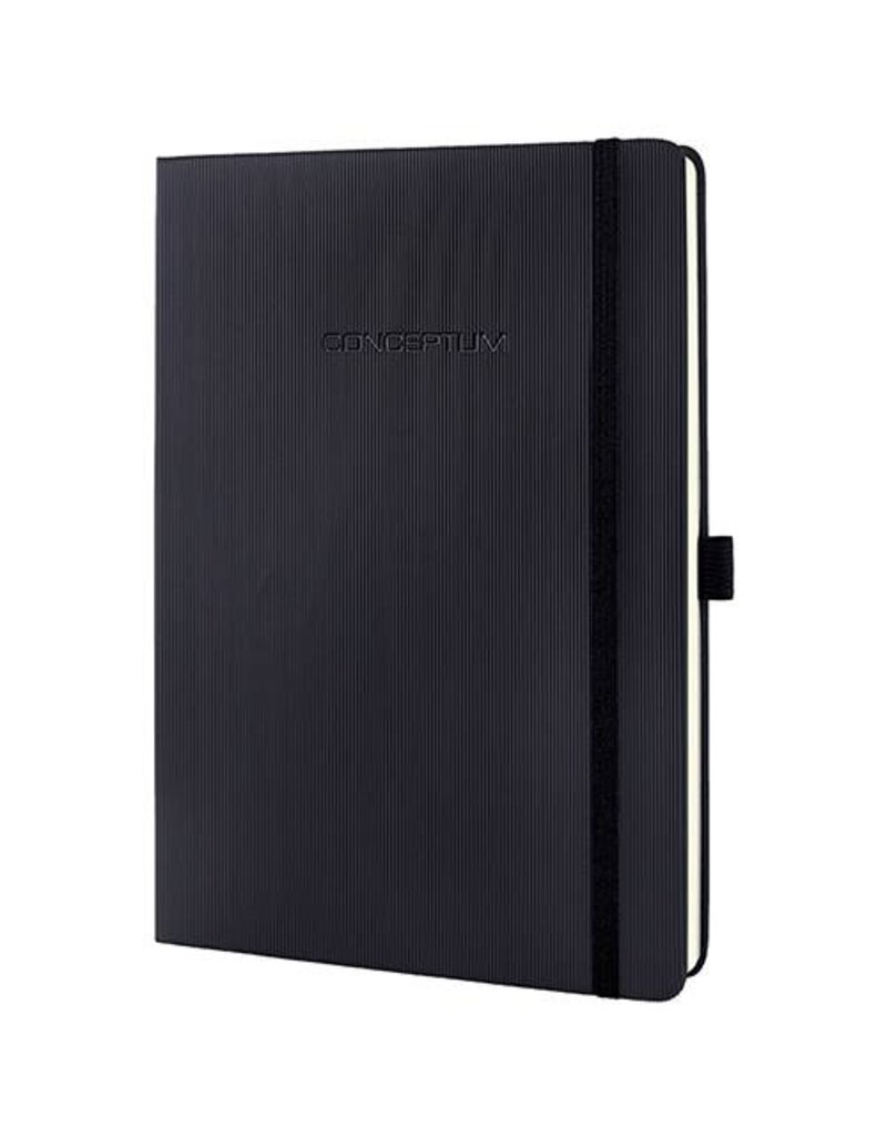 SIGEL Notizbuch Tablet kariert schwarz SIGEL CO117 Conceptum Hardcover