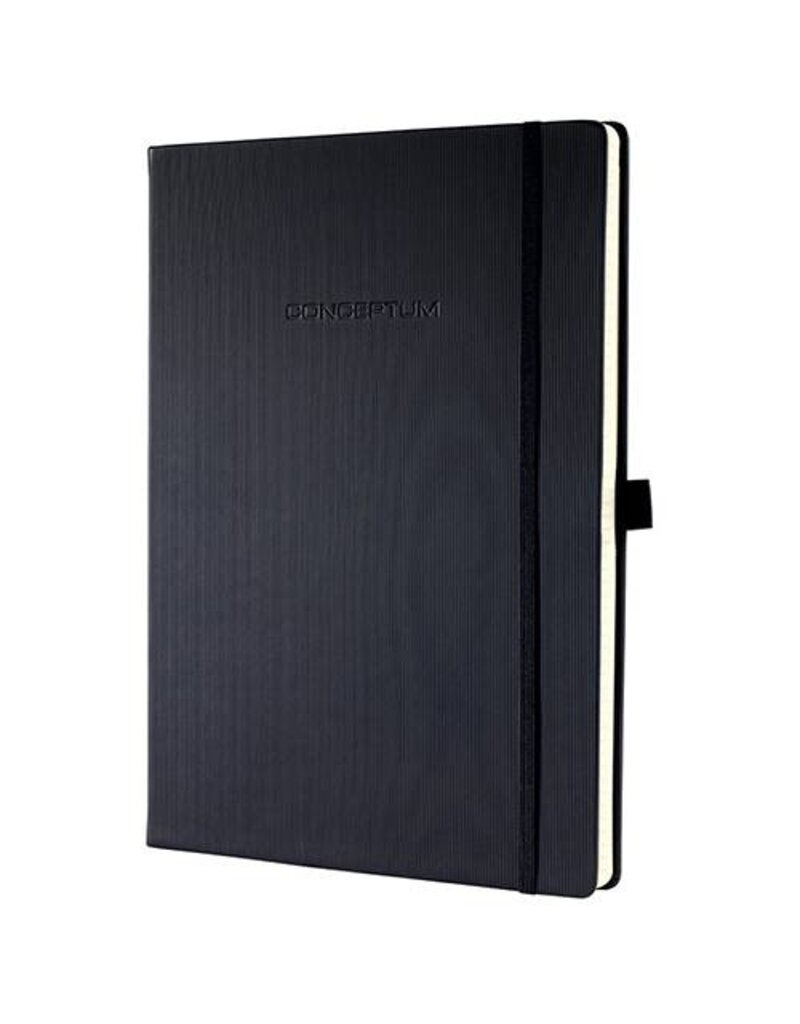 SIGEL Notizbuch ca. A4 punktkariert schwarz SIGEL CO108 Conceptum Hardcover