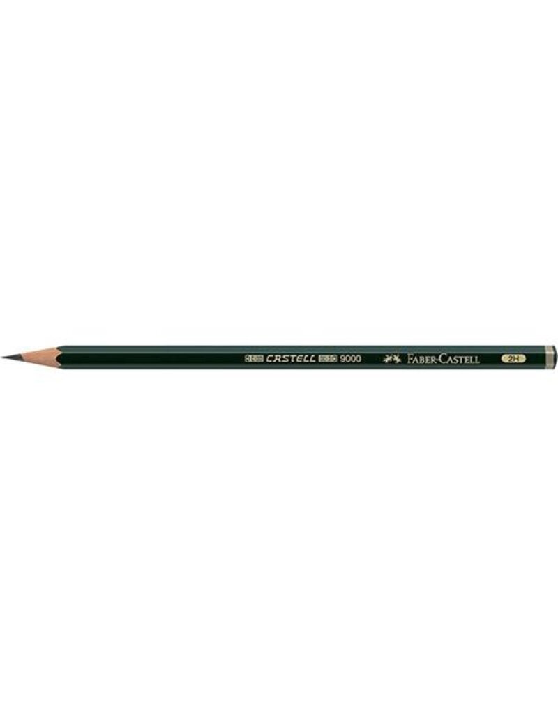 FABER CASTELL Graphitstift 9000 FABER CASTELL 119012   2h