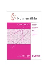 HAHNEMÜHLE Isometrieblock 80g/A3 rosa HAHNEMÜHLE 10 662 762 50 Blatt