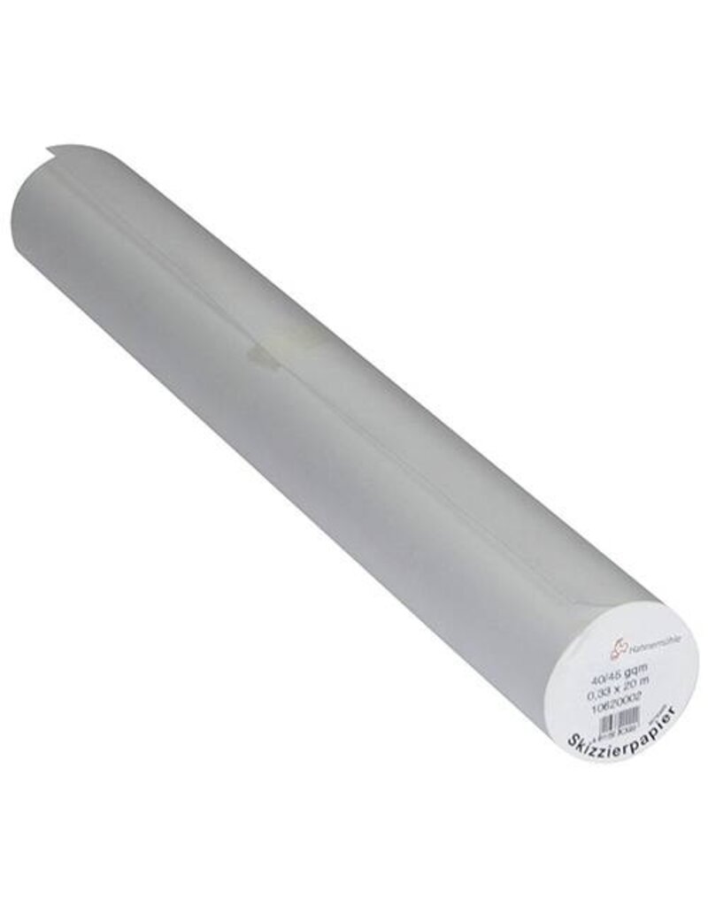 HAHNEMÜHLE Skizzenpapier 40/45g transp. HAHNEMÜHLE 10 620 003 33cm x50m