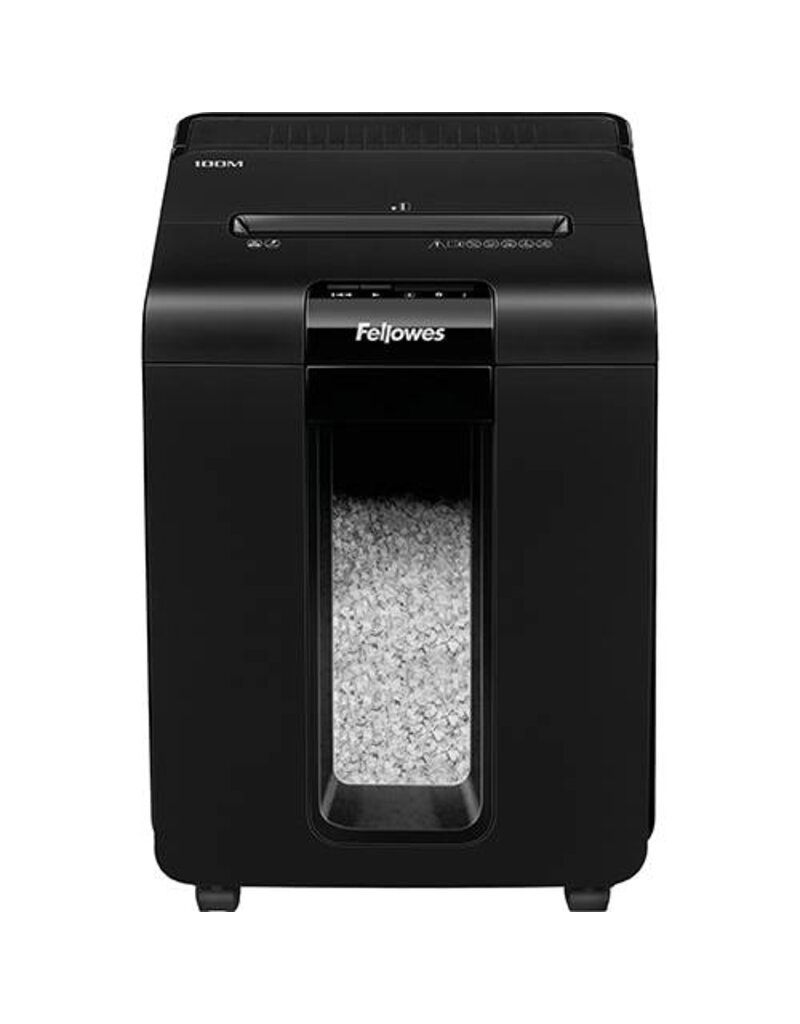 FELLOWES Aktenvernichter AutoMax 100M schwarz FELLOWES FW4629201 Part. 4x10mm