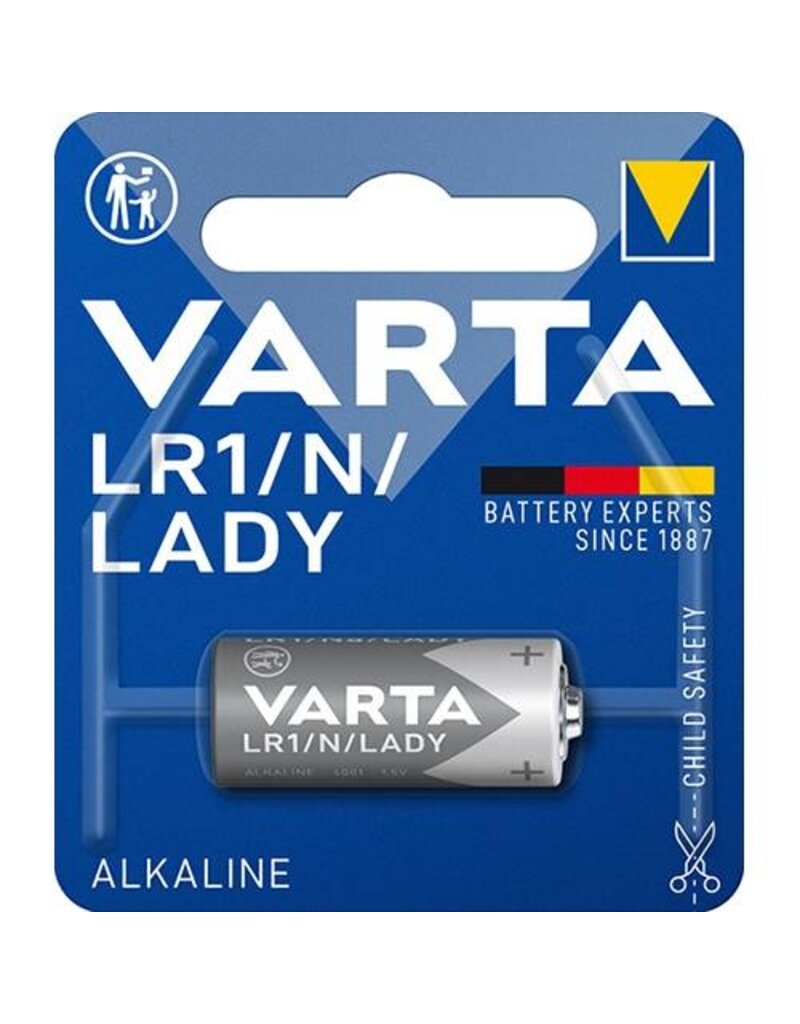 VARTA Batterie Electronics LR1/N/Lady silber VARTA 04001 101 401 Minimicro