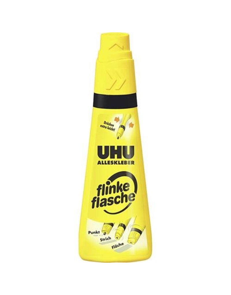 UHU Flinke Flasche 90g schwarz UHU 46315 mit Lösemittel