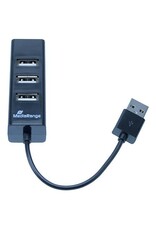 MEDIARANGE Verteiler USB 2.0 4fach schwarz MEDIARANGE MRCS502