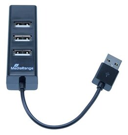 MEDIARANGE USB-Hub 2.0  1:4 schwarz MEDIARANGE MRCS502