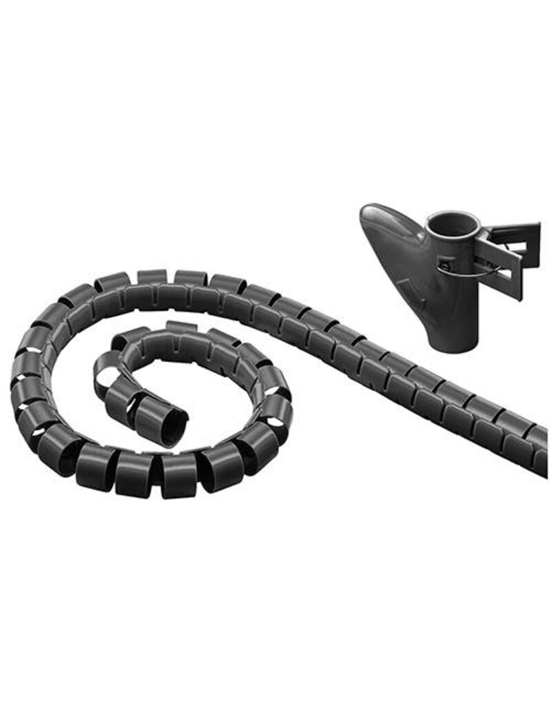 MEDIARANGE Kabelbündler Schlauch schwarz MEDIARANGE MRCS301 20mm/2,5m