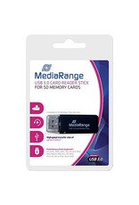 MEDIARANGE Kartenleser Stick USB 3.0 schwarz MEDIARANGE MRCS507