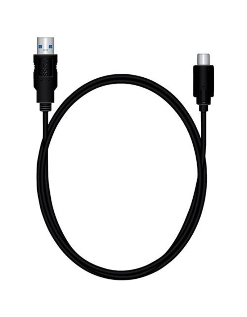 MEDIARANGE USB-Kabel 3.1 Typ C/3.0 Typ A 1,2m sw. MEDIARANGE MRCS160