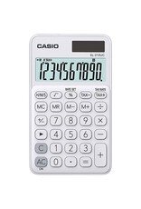 CASIO Taschenrechner 10-stellig weiß CASIO SL-310UC-WE