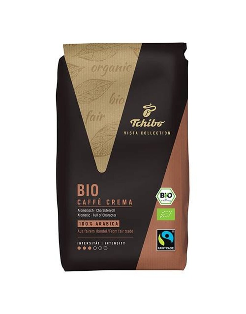 TCHIBO Kaffee CAFFE CREMA 1kg ganze Bohne TCHIBO Vista BIO 470787  707861