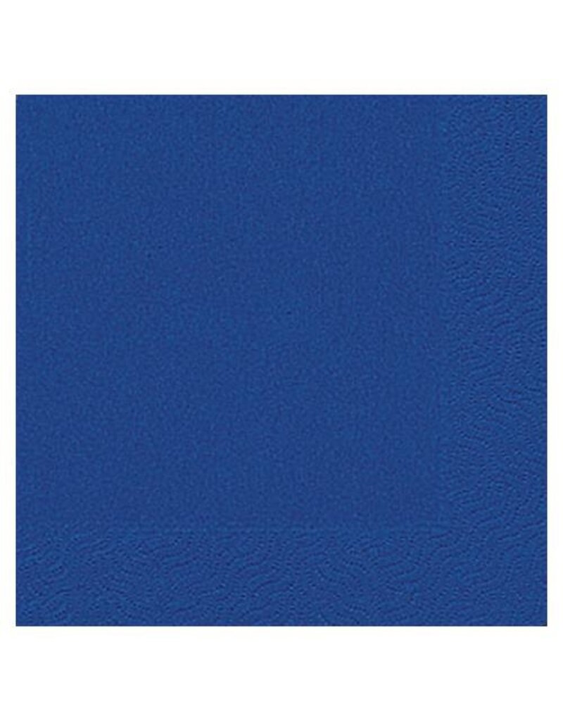 DUNI Serviette Zelltuch  dunkelblau DUNI 104052 3lag.  33 cm