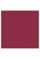 DUNI Serviette Zelltuch  bordeaux DUNI 104045 3lag.  33 cm