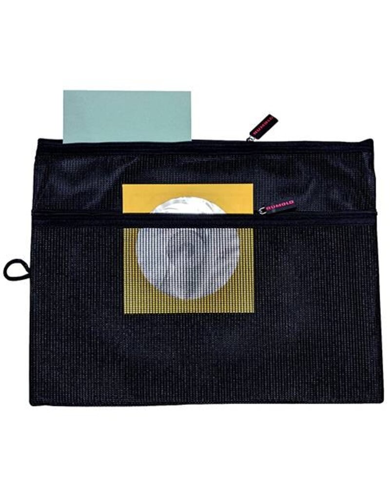 RUMOLD Reißverschlusstasche fürA5+ schwarz RUMOLD 378635 Mesh Bag