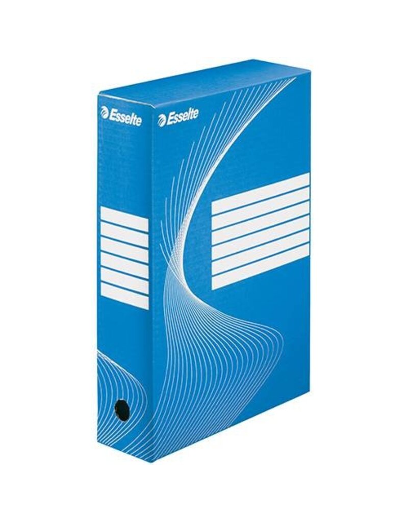 ESSELTE Archivbox 8cm blau ESSELTE 128411