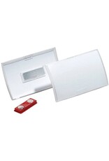 DURABLE Namensschild magnetisch 10ST transp. DURABLE 8212 19 40x75mm CLICK FOLD