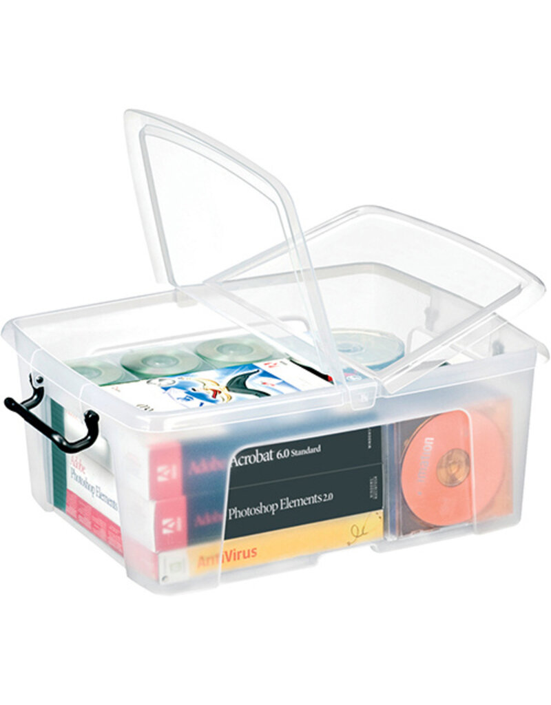 Ablagebox HW673 transparent STRATA 2006730110 HW673 24 Liter