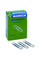 NORICA Büroklammer 32mm 100ST verzinkt NORICA 2225 glatt