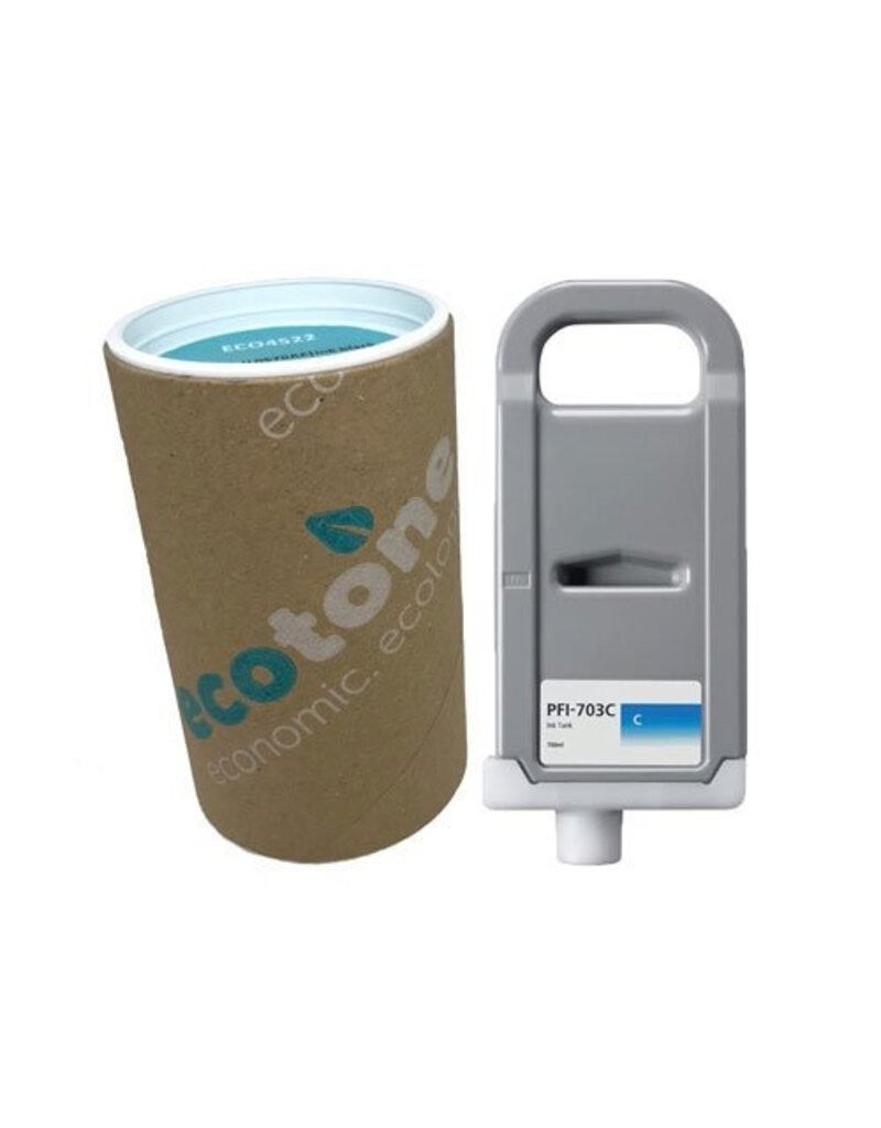 Ecotone Canon 703 (2964B001) ink cyan 700ml (Ecotone) RC