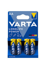 VARTA Batterie AA/LR6 4ST Longlife Power blau VARTA 04906 121 414 Mignon