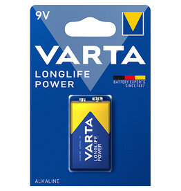 VARTA Batterie 9V E-Block Longlife Power blau VARTA 04922 121 411