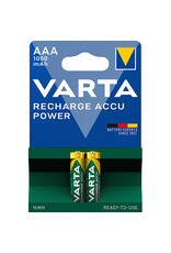 VARTA Batterie Akku AAA/HR03 2ST grün VARTA 05703 301 402 1000mAh