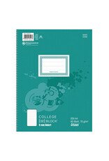 URSUS Style Collegeblock A4 80BL liniert 9mm URSUS Style 044330 10 ECF Papier 70g