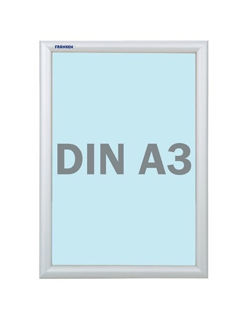 FRANKEN Plakatrahmen für A3 silber FRANKEN BS1702