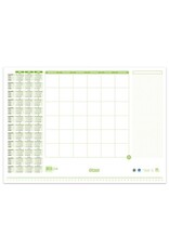 URSUS green Schreibunterlagenblock 30BL Kalender URSUS green 036447000 52,5x37,5 cm