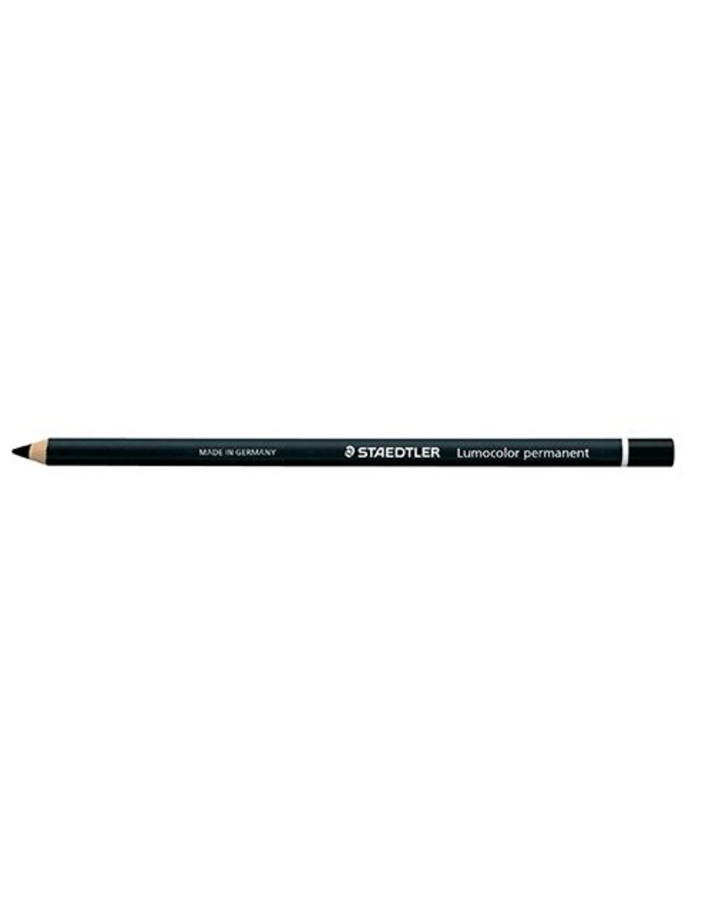 STAEDTLER Glasochromstift  schwarz STAEDTLER 108 20-9   Mittel