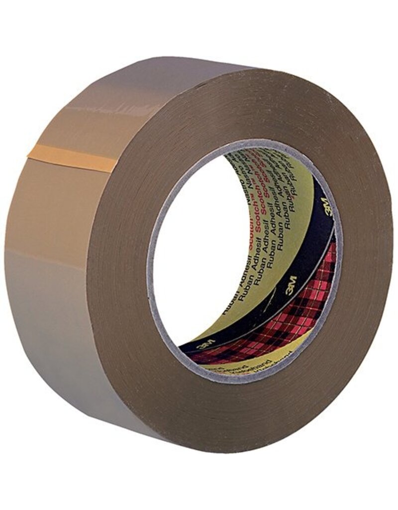 SCOTCH Verpackungsband PVC leise braun SCOTCH 6890-50B/KT0036 50mm x66m