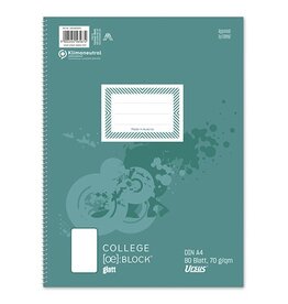 URSUS Style Collegeblock A4 80Bl. glatt URSUS 040480000 ECF 70g