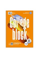 URSUS Style Collegeblock A4 80BL liniert 9mm URSUS Style 040993010 ECF Papier 60g