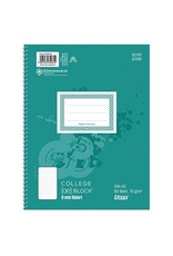 URSUS Style Collegeblock A5 80BL liniert 9mm URSUS Style 044335010 ECF Papier 70g