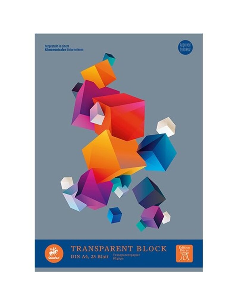 Edition DÜRER Transparentpapierblock A4 25BL Edition DÜRER 091005 80g