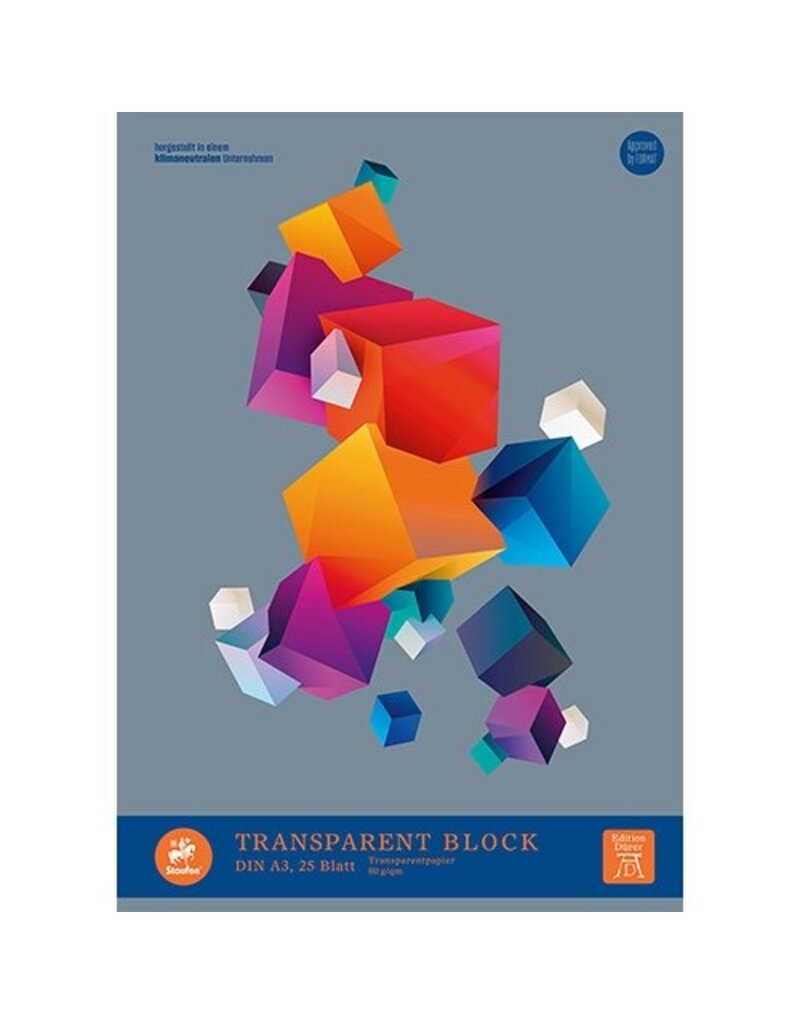 Edition DÜRER Transparentpapierblock A3 25BL Edition DÜRER 091006 80g