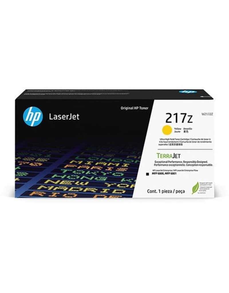 HP HP 217Z (W2172Z) toner yellow 24000 pages (original)