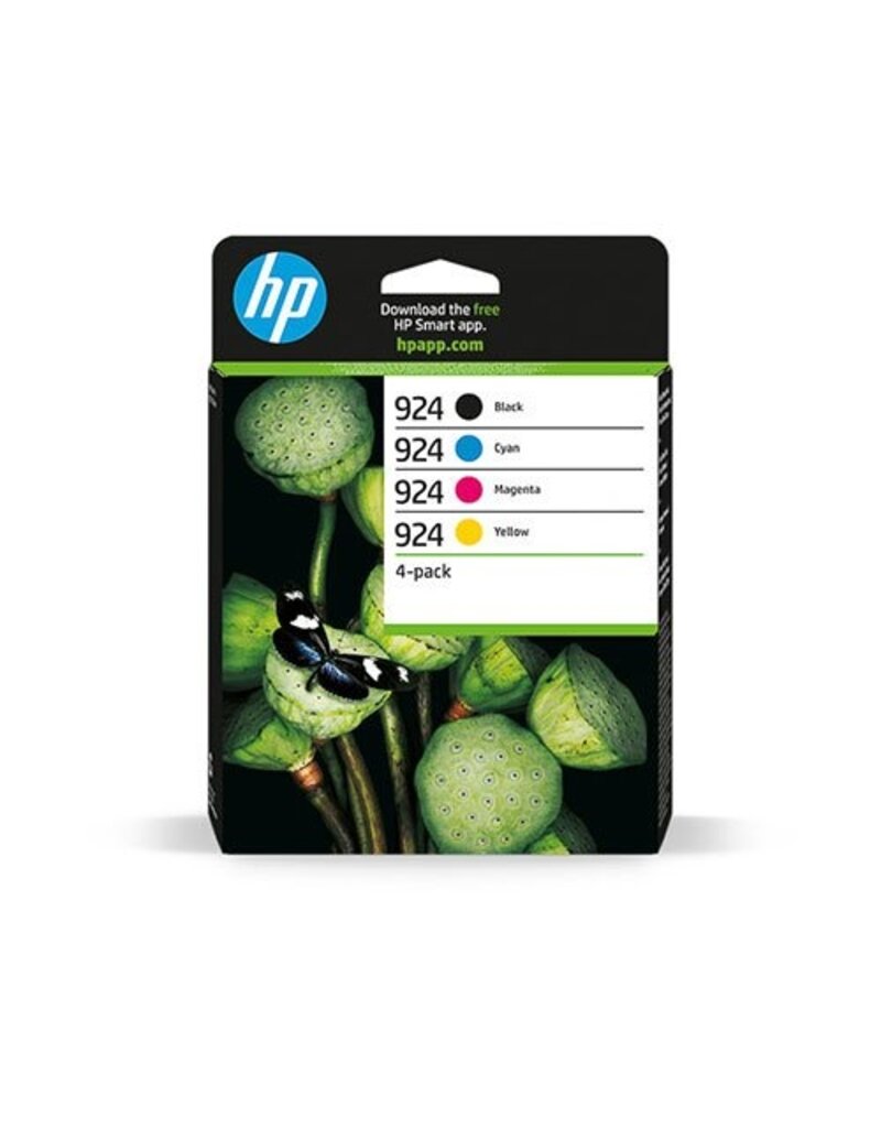 HP HP 924 (6C3Z1NE) ink c/m/y/bk 4x1700 pages (original)