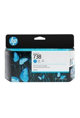 HP HP 738 (498N5A) ink cyan 130ml (original)