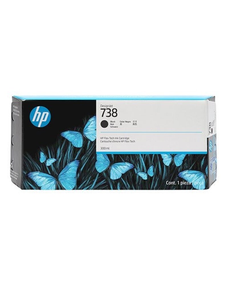 HP HP 738 (498N8A) ink black 300ml (original)