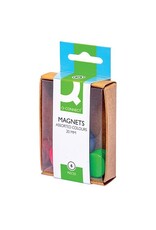 Q-CONNECT Magnet 20mm 6ST sortiert Q-CONNECT KF02040
