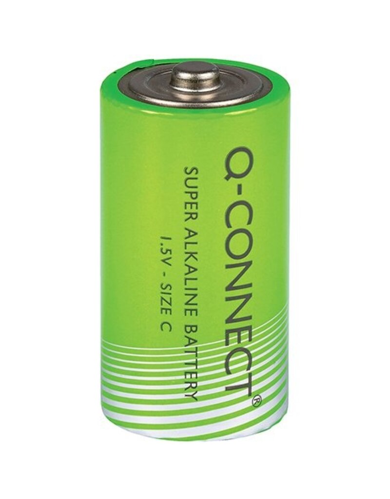 Q-CONNECT Batterie C/LR14 2ST grün Q-CONNECT KF00490 Baby