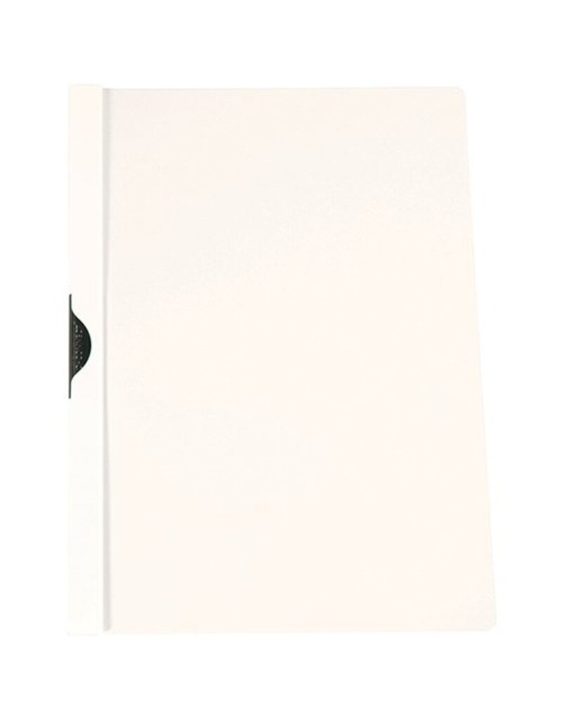 Q-CONNECT Clip-Mappe PP A4/30BL weiß Q-CONNECT KF00460 Metallclip