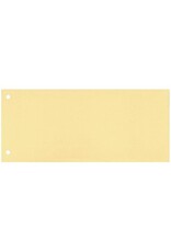 Q-CONNECT Aktenfahne 100ST 1/3 A4 gelb Q-CONNECT KF00516 10,5x24cm