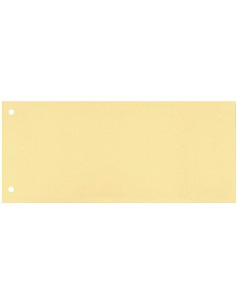 Q-CONNECT Aktenfahne 100ST 1/3 A4 gelb Q-CONNECT KF00516 10,5x24cm