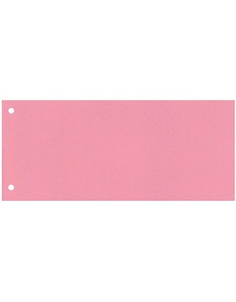 Q-CONNECT Aktenfahne 100ST 1/3 A4 rosarot Q-CONNECT KF00517 10,5x24cm