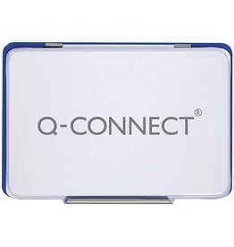 Q-CONNECT Stempelkissen Gr2 7x11 blau Q-CONNECT KF25209