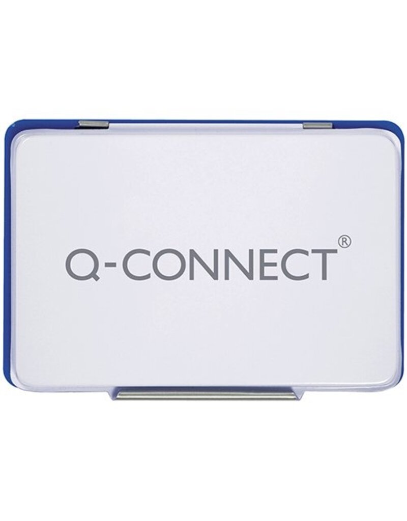 Q-CONNECT Stempelkissen Gr2 7x11 blau Q-CONNECT KF25209