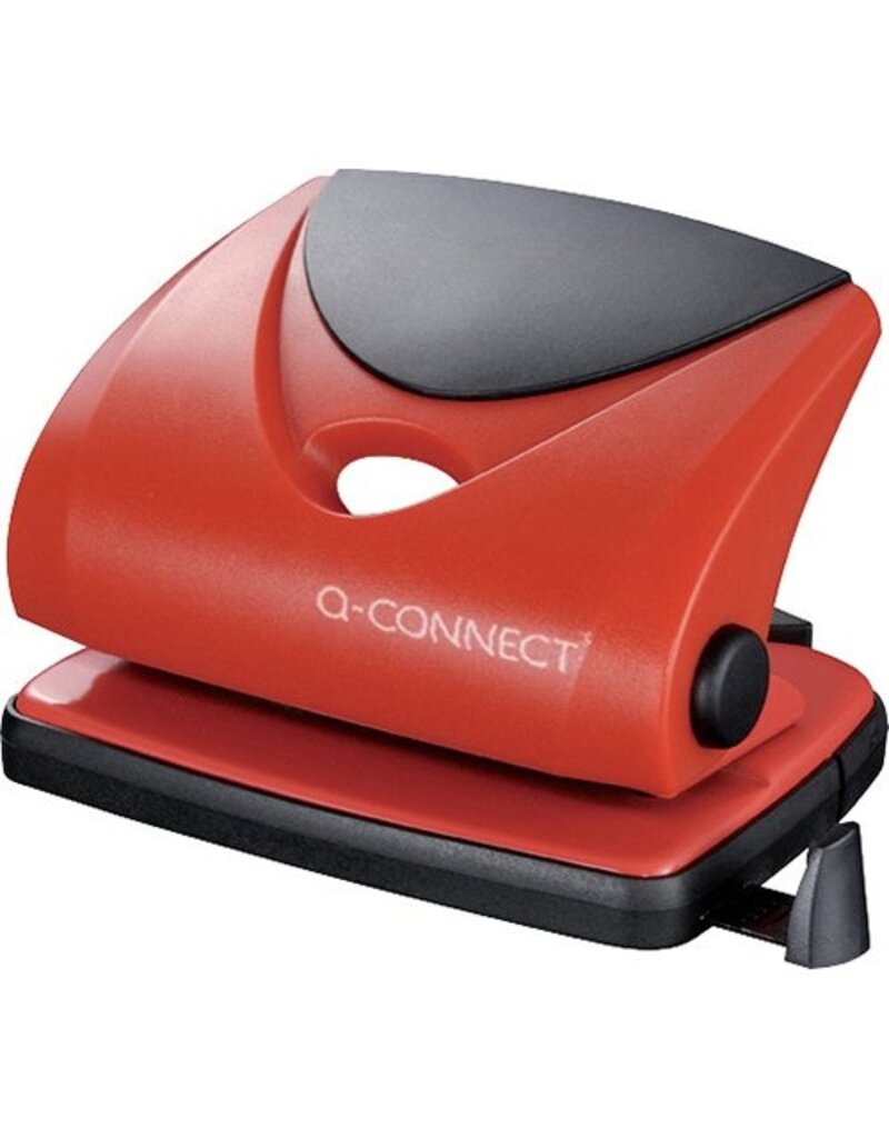 Q-CONNECT Locher 20 Blatt rot Q-CONNECT KF02156