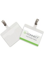 Q-CONNECT Namensschild m.Clip 25ST Q-CONNECT KF01560 60x90mm